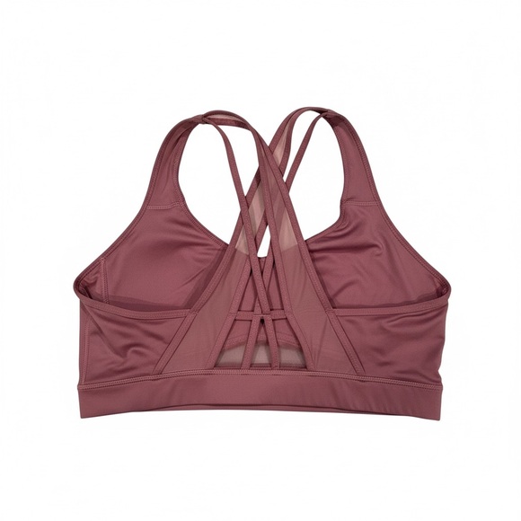 Avia Seamless Racerback Sports Bra - Mauve - Picture 3 of 4